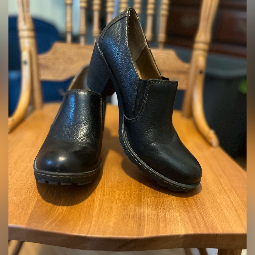 b.o.c. Black Leather Shoes